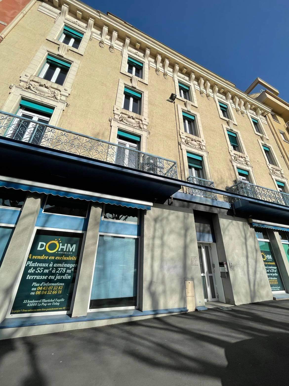 vente Le Puy en Velay ; Plateau 72 m² avec terrasse Dohm Immobilier